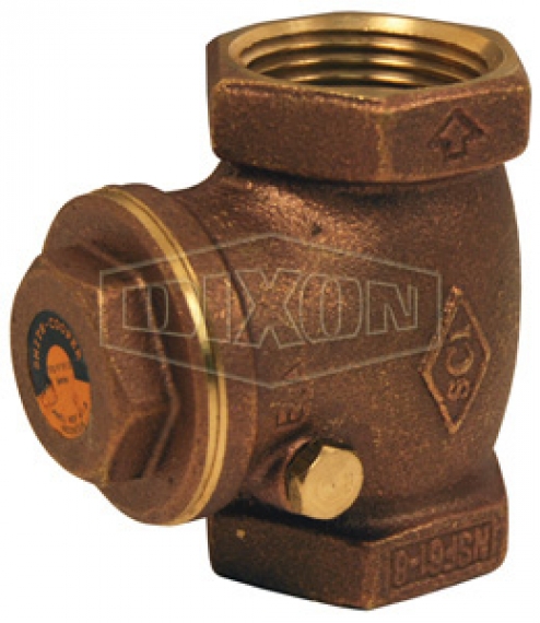 horizontal swing check valve