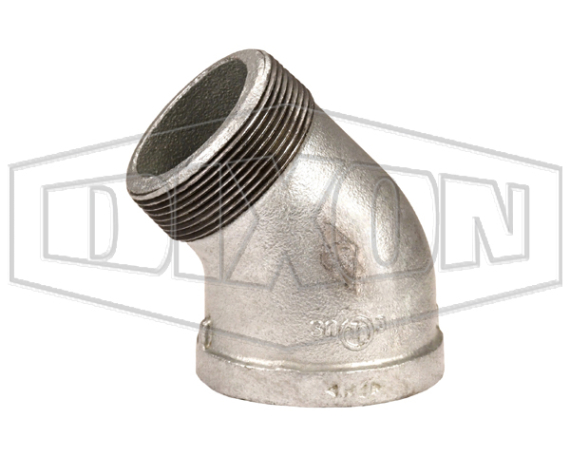 NPT Threaded 45° Street Elbow