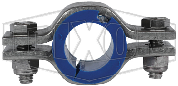 tube hex hanger with metal detectable sleeve
