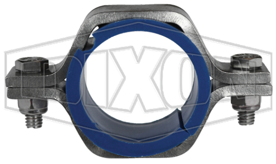 tube hex hanger with metal detectable sleeve