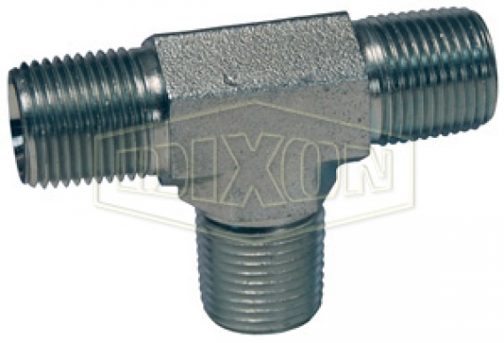 Male NPTF Pipe Tee
