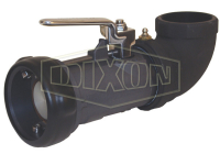 Bayonet Style Dry Disconnect 90° Swivel Coupler x Female NPT