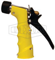 yellow insulated water nozzle