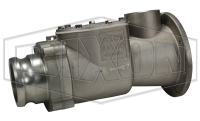 blower mounted swing check valve white silicone